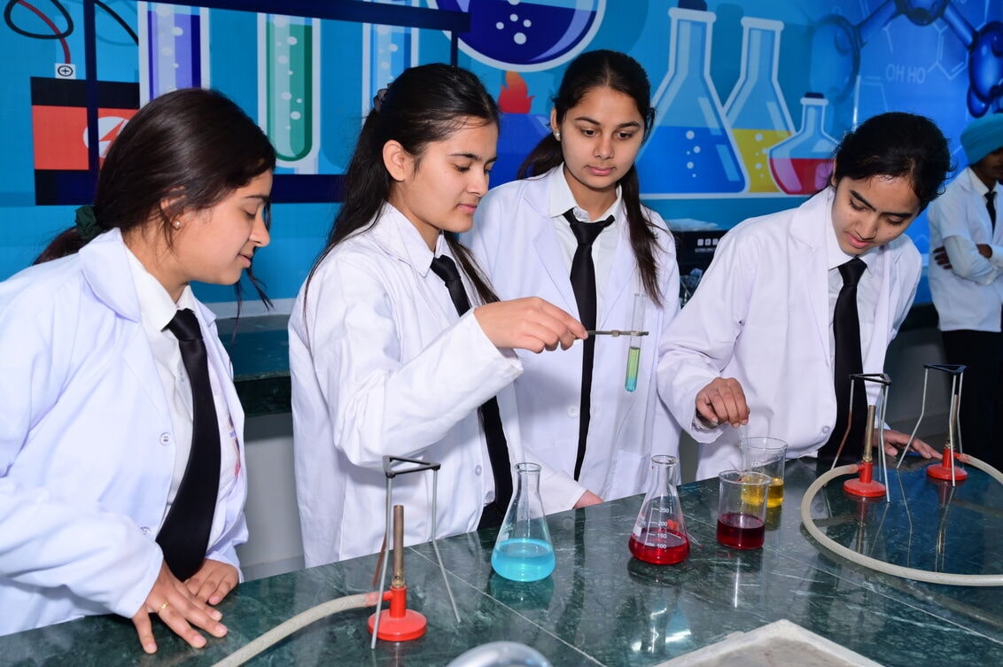 Students in Library